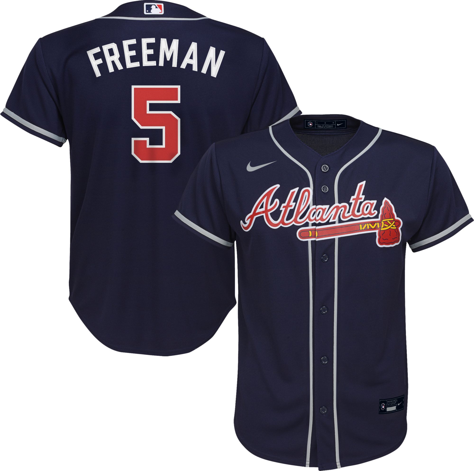 freeman braves jersey