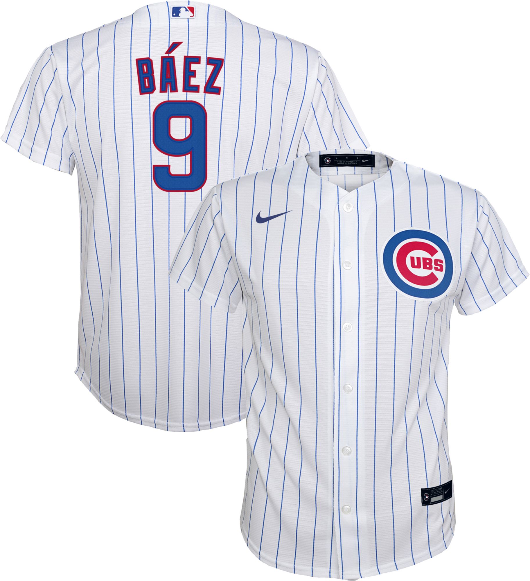 chicago cubs white jersey