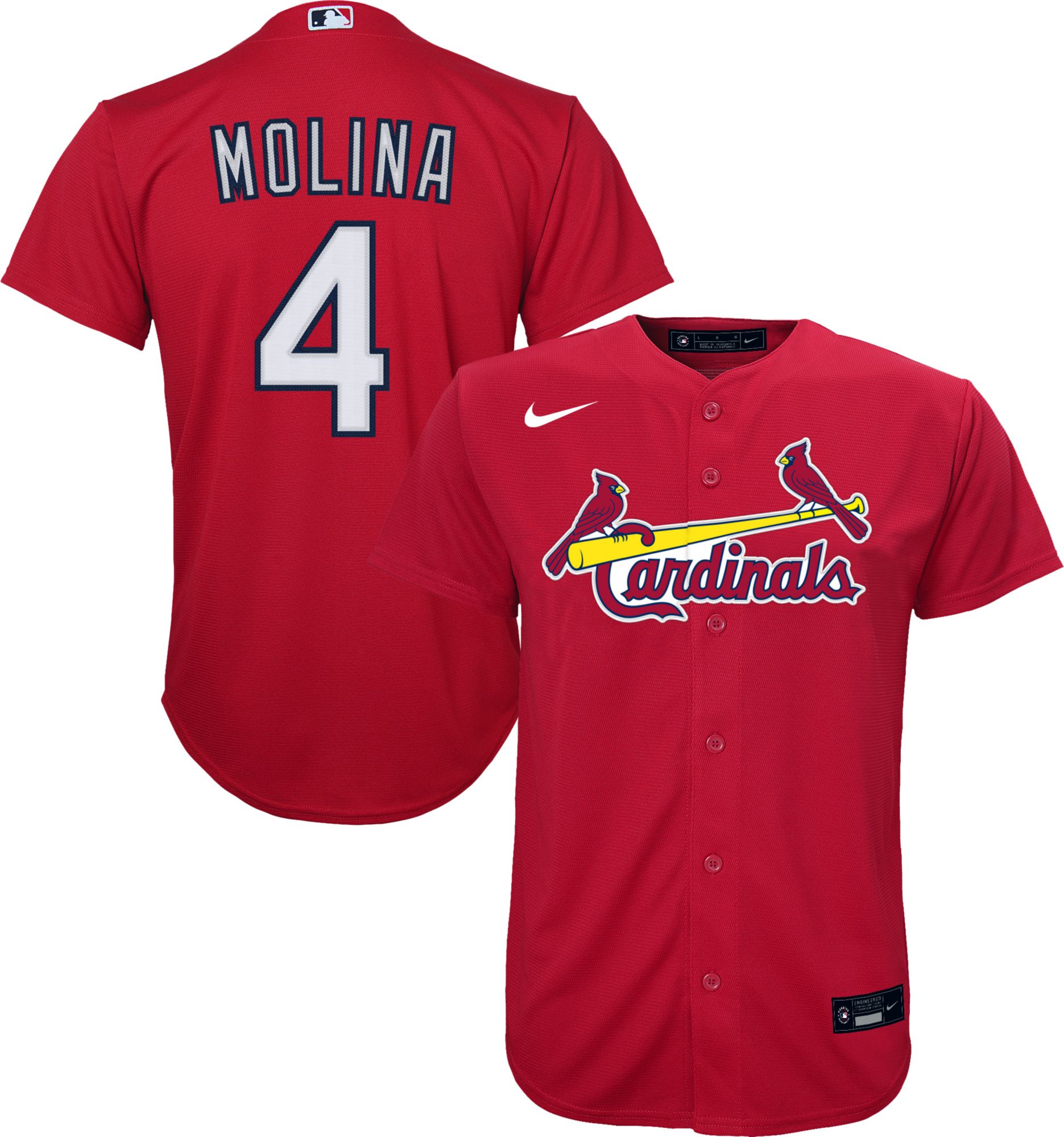 yadier molina youth jersey