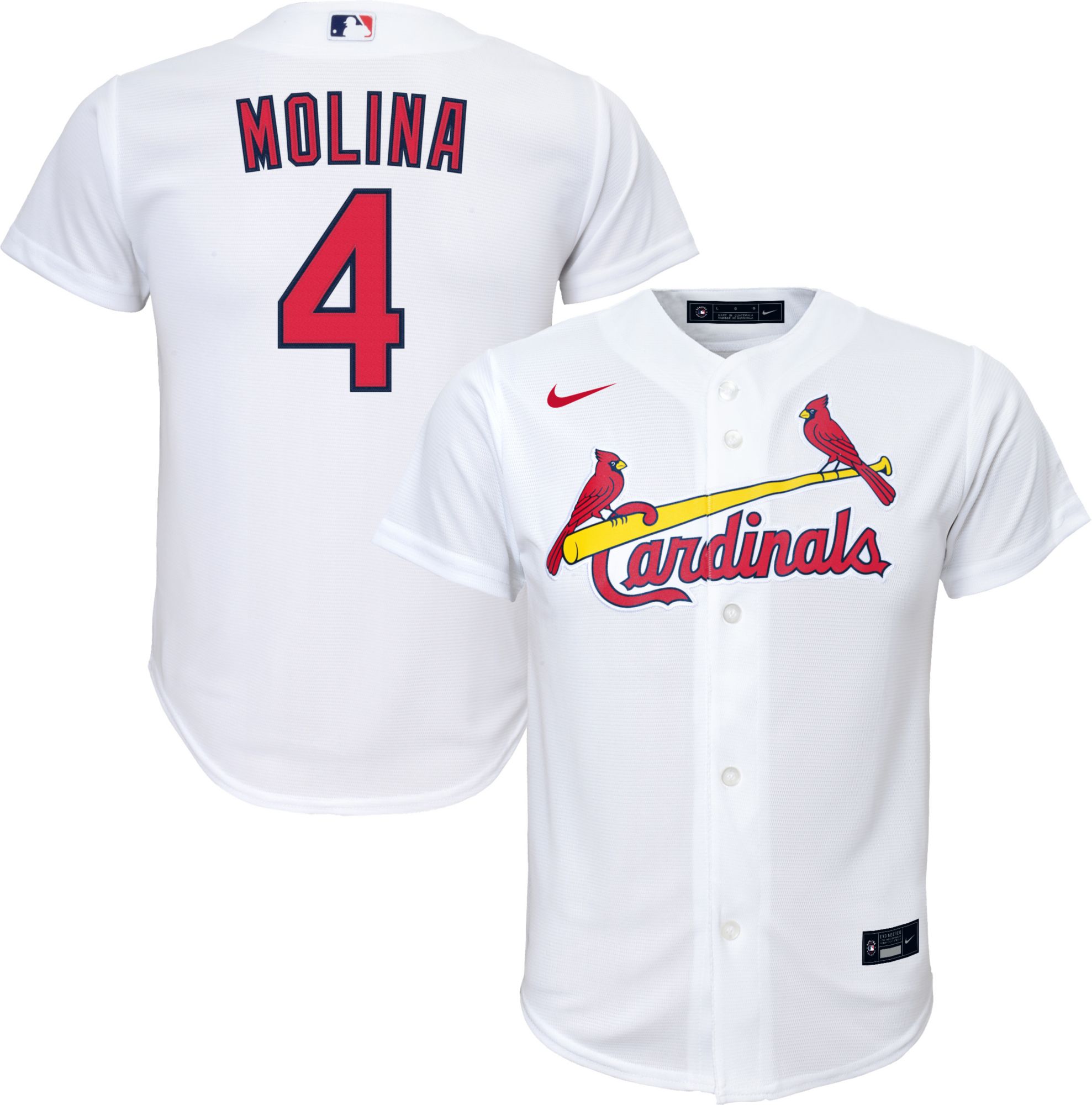 st louis cardinals white jersey