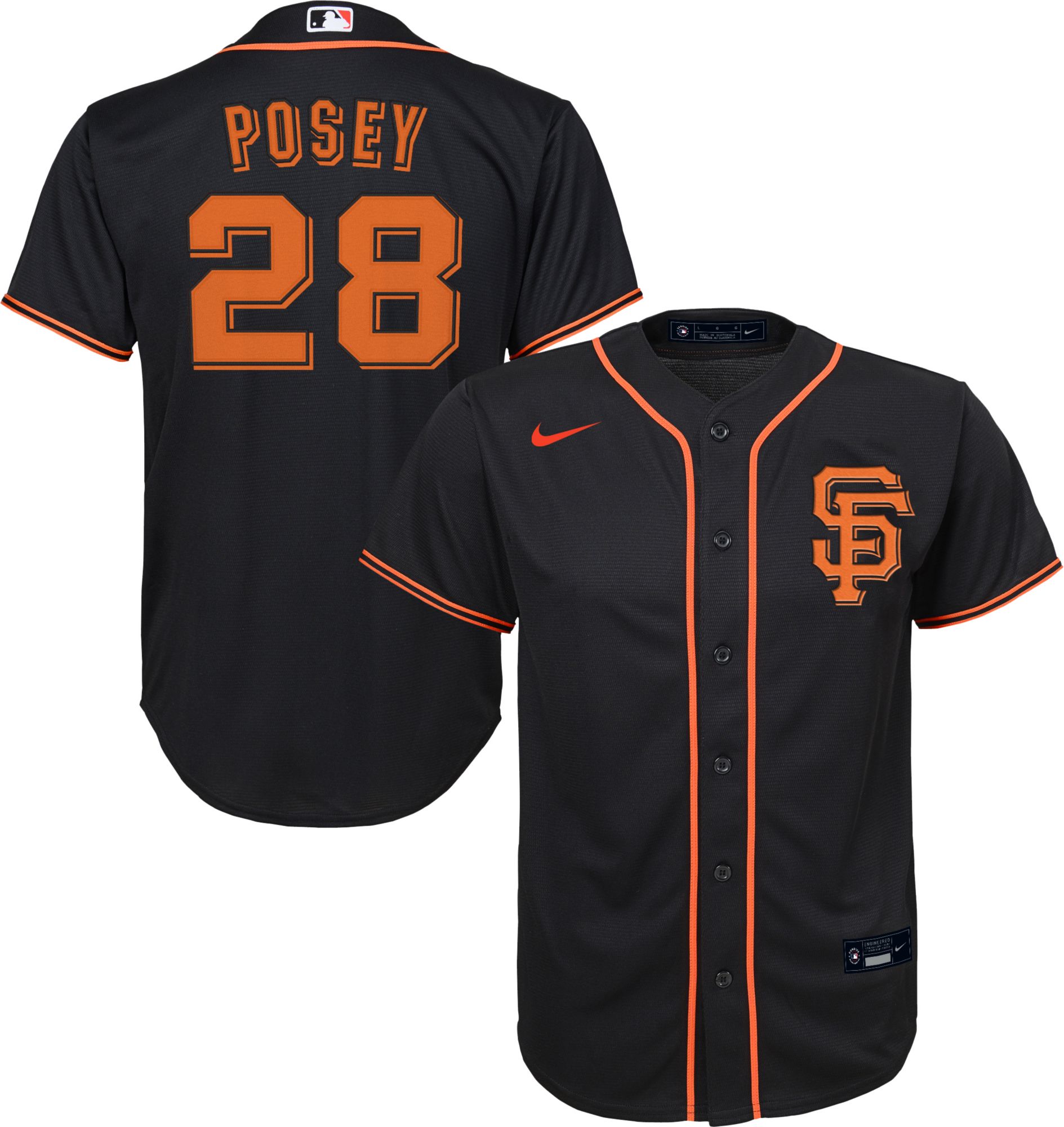 buster posey youth jersey
