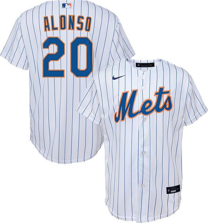 Authentic Men's Pete Alonso White Jersey - #20 Baseball New York