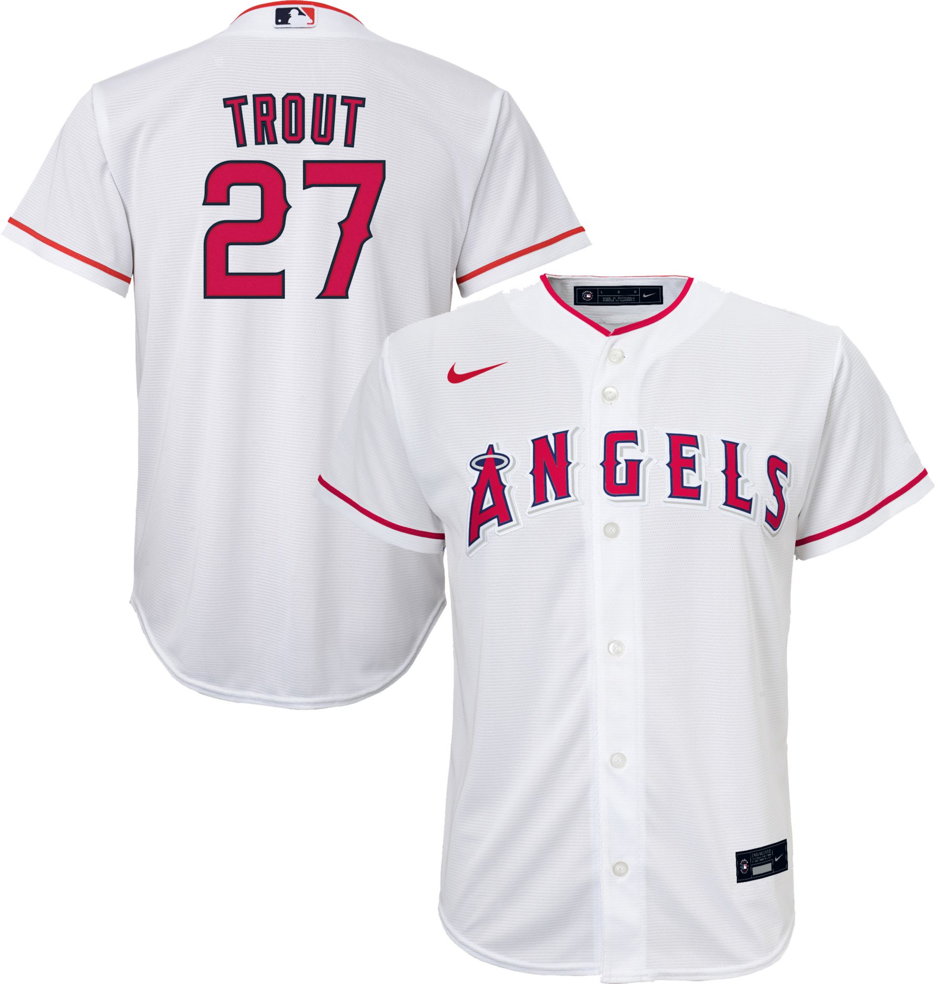 mike trout nike jersey