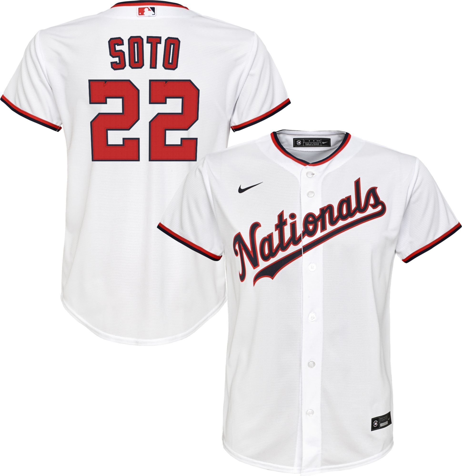 washington nationals replica jersey