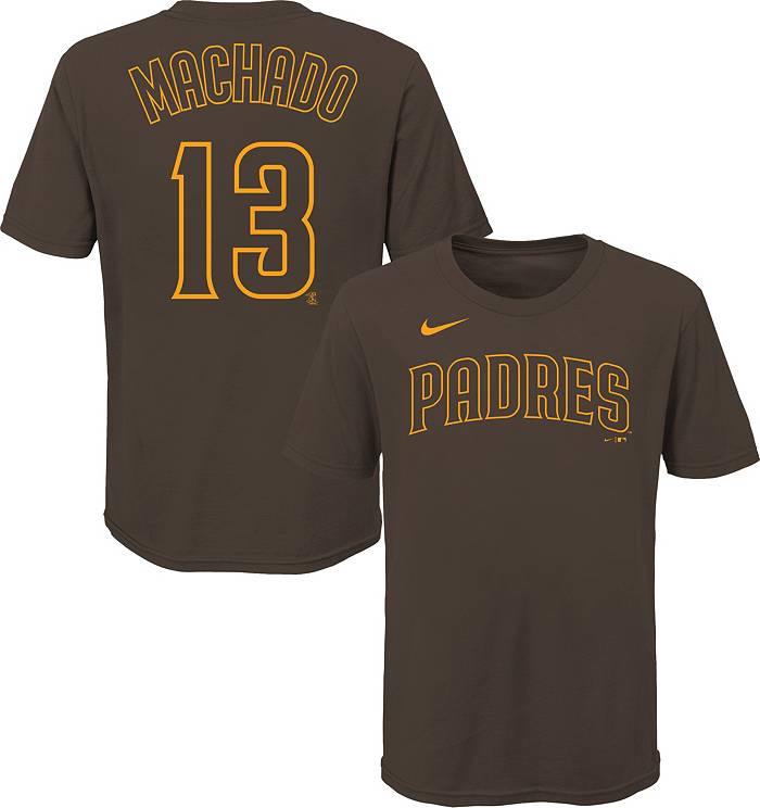 Nike Youth San Diego Padres Manny Machado #13 2022 City Connect T-Shirt