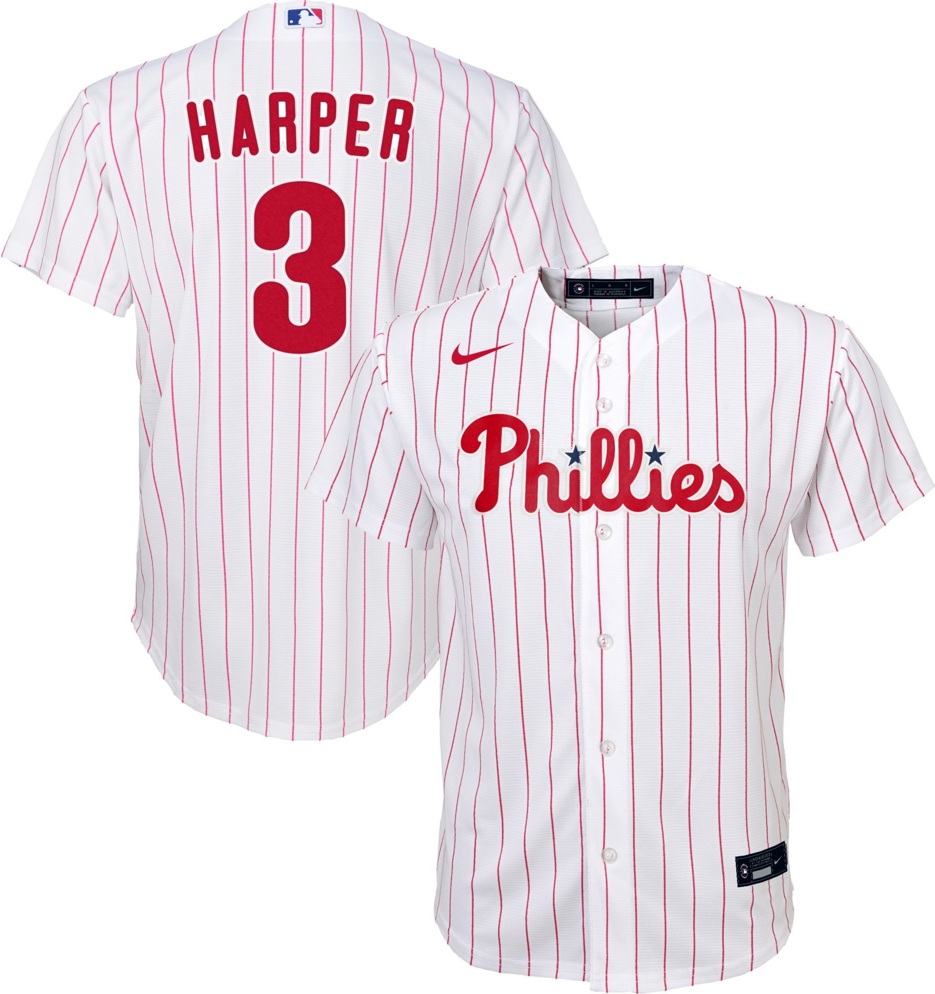 harper phillies jersey youth