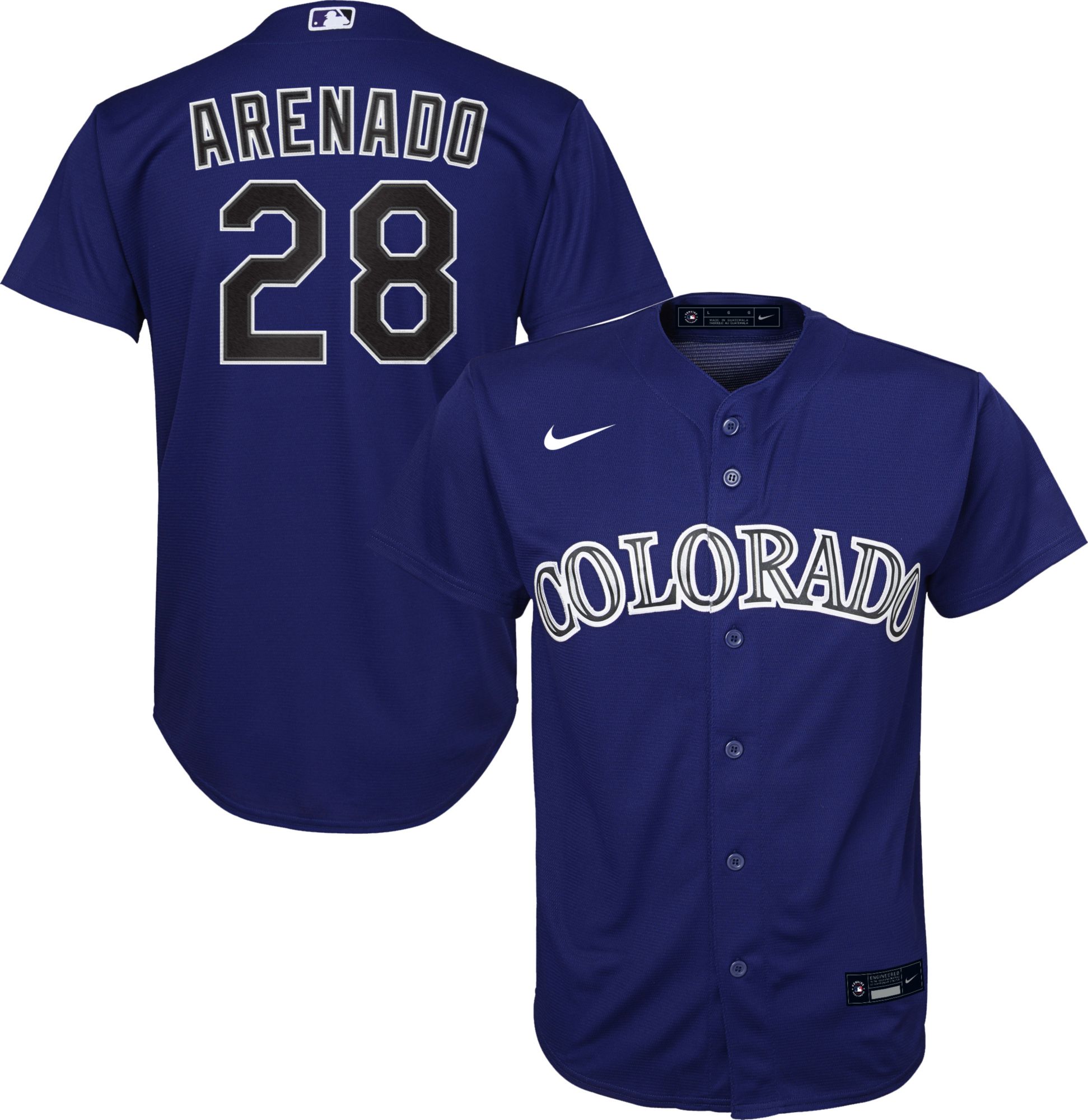 Nike Youth Replica Colorado Rockies 