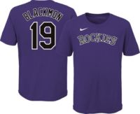 Nike Youth Colorado Rockies Kris Bryant #23 Green OTC T-Shirt