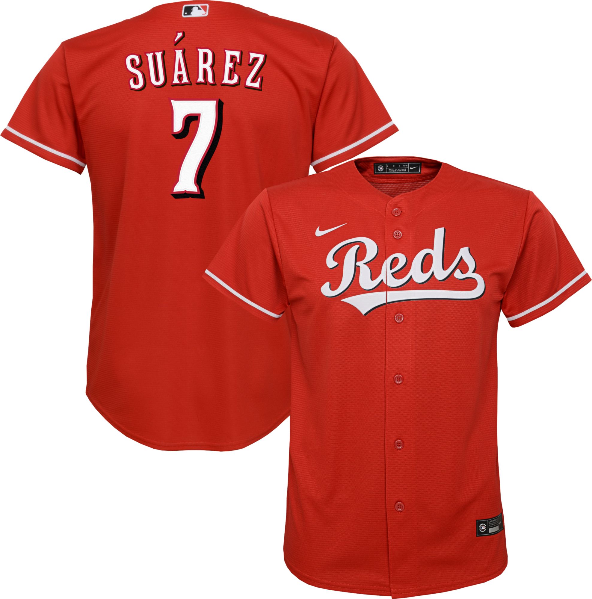 cincinnati reds youth shirt