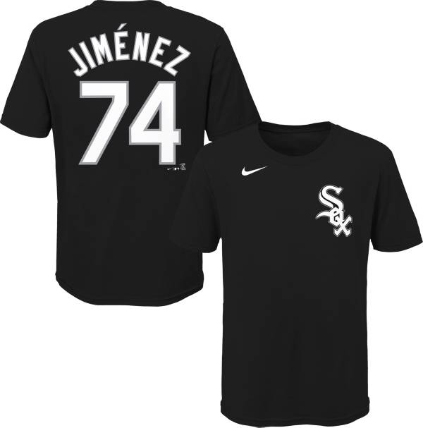 Nike Youth Chicago White Sox Eloy Jimenez #74 Black T-Shirt | Dick's ...