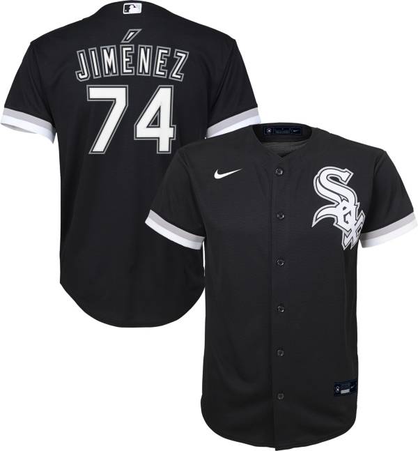 Youth Nike Eloy Jimenez Black Chicago White Sox 2021 City Connect Replica Player Jersey
