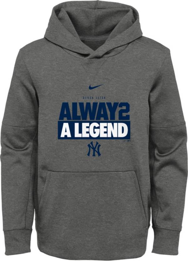 Nike Youth New York Yankees Derek Jeter “Always Legend” Navy Therma Pullover Hoodie