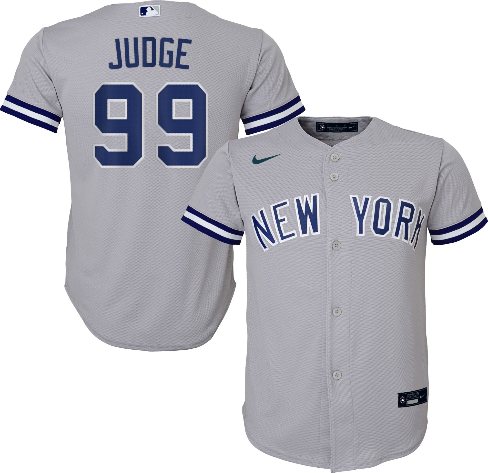 aaron judge grey jersey