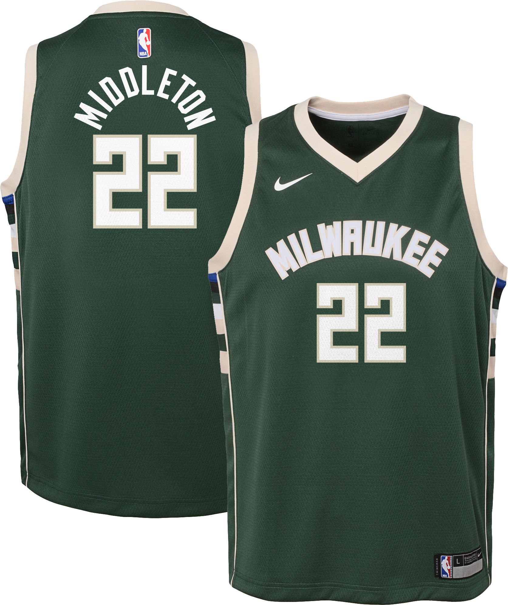 Nike Youth Milwaukee Bucks Khris 