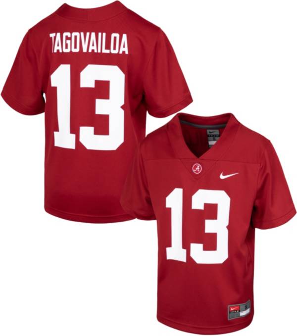 Men's Nike Tua Tagovailoa Crimson Alabama Crimson Tide Player Game