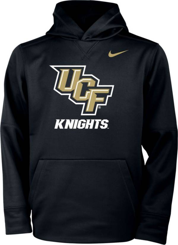 Nike Youth UCF Knights Therma Pullover Black Hoodie