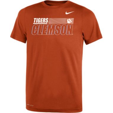 sorry, Nike Youth Clemson Tigers Dri-FIT Legend Performance Black T-Shirt is currently out of stock