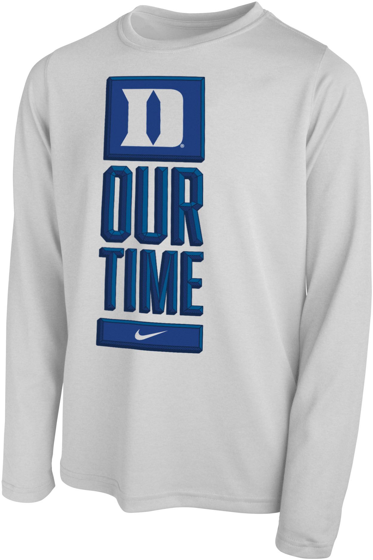 duke nike long sleeve shirt