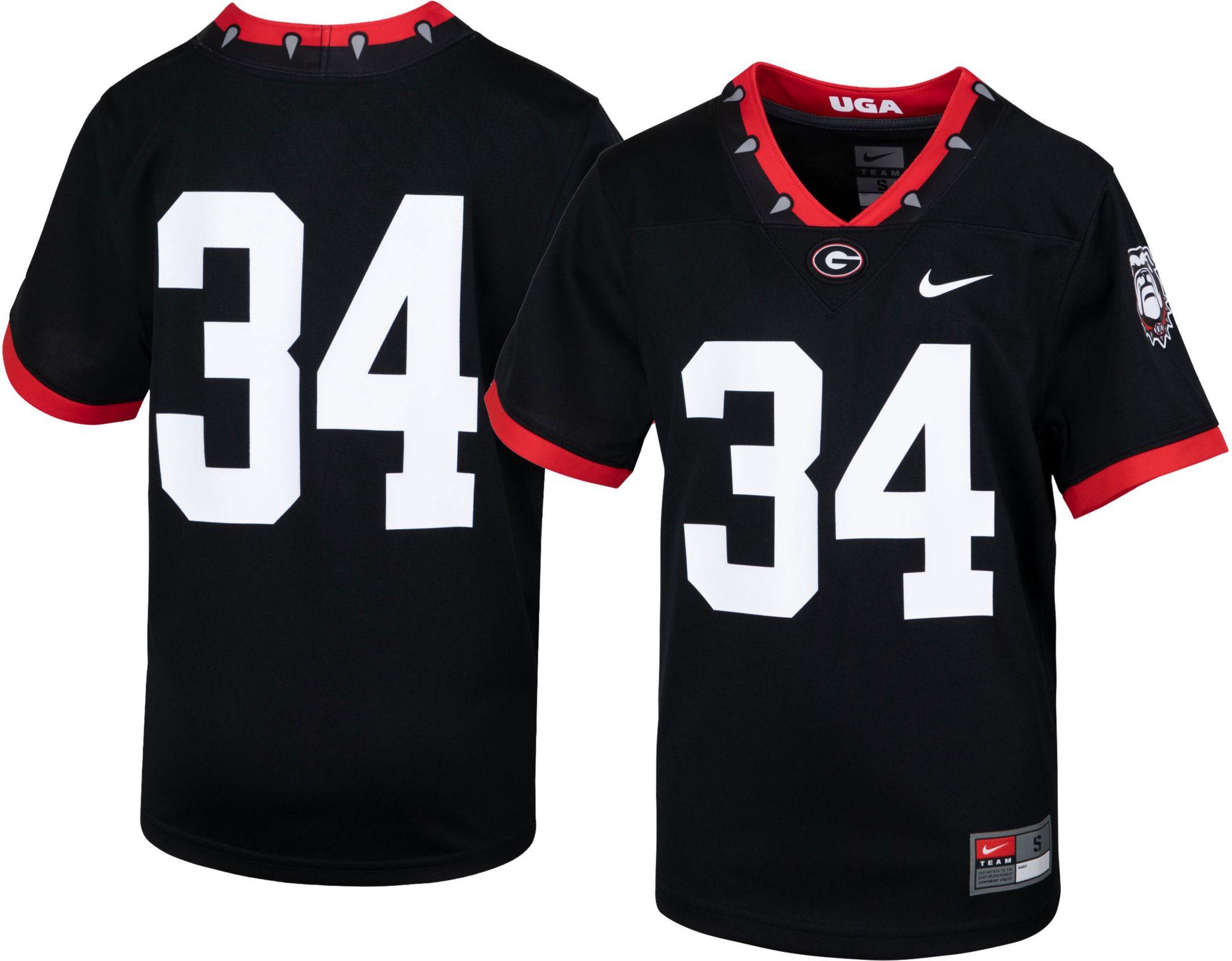 nike uga football jersey