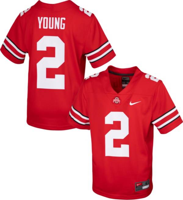 Youth Nike Chase Young Scarlet Ohio State Buckeyes 2020 NFL Draft Replica  Jersey