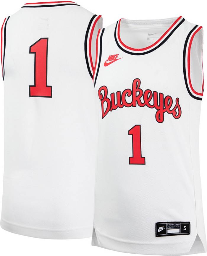 Ohio State Buckeyes Nike Replica Retro Basketball Shorts / Small