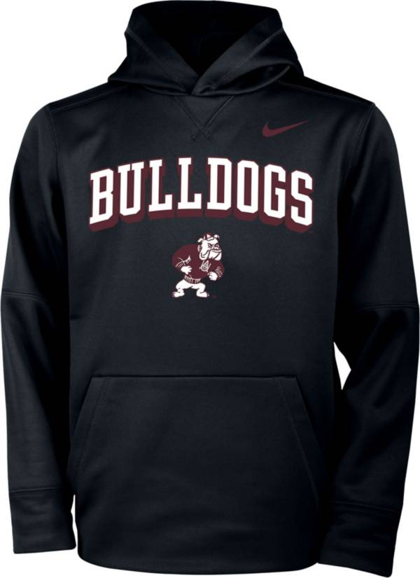 Nike Youth Alabama A&M Bulldogs Therma Pullover Black Hoodie product image