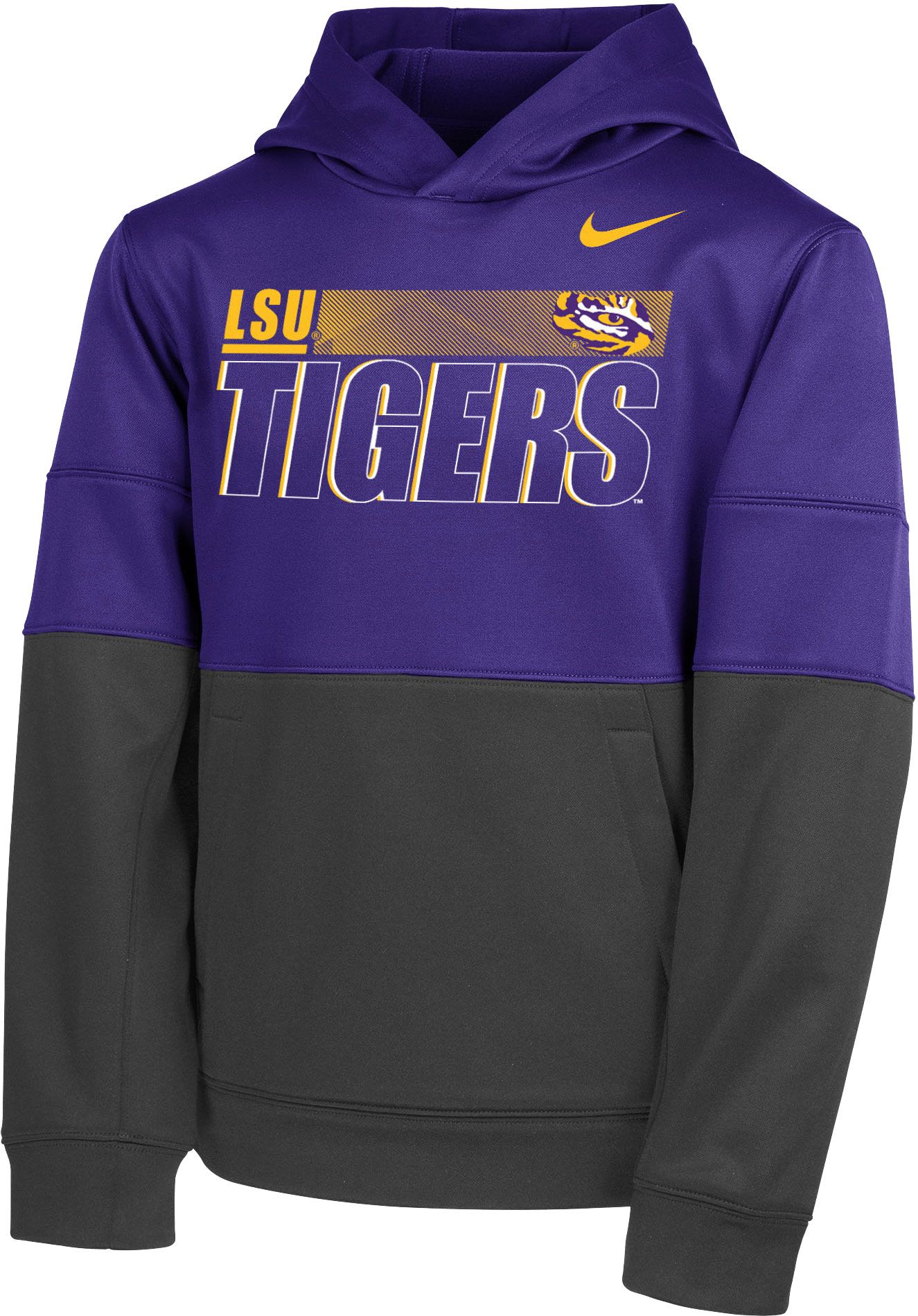 lsu nike therma hoodie