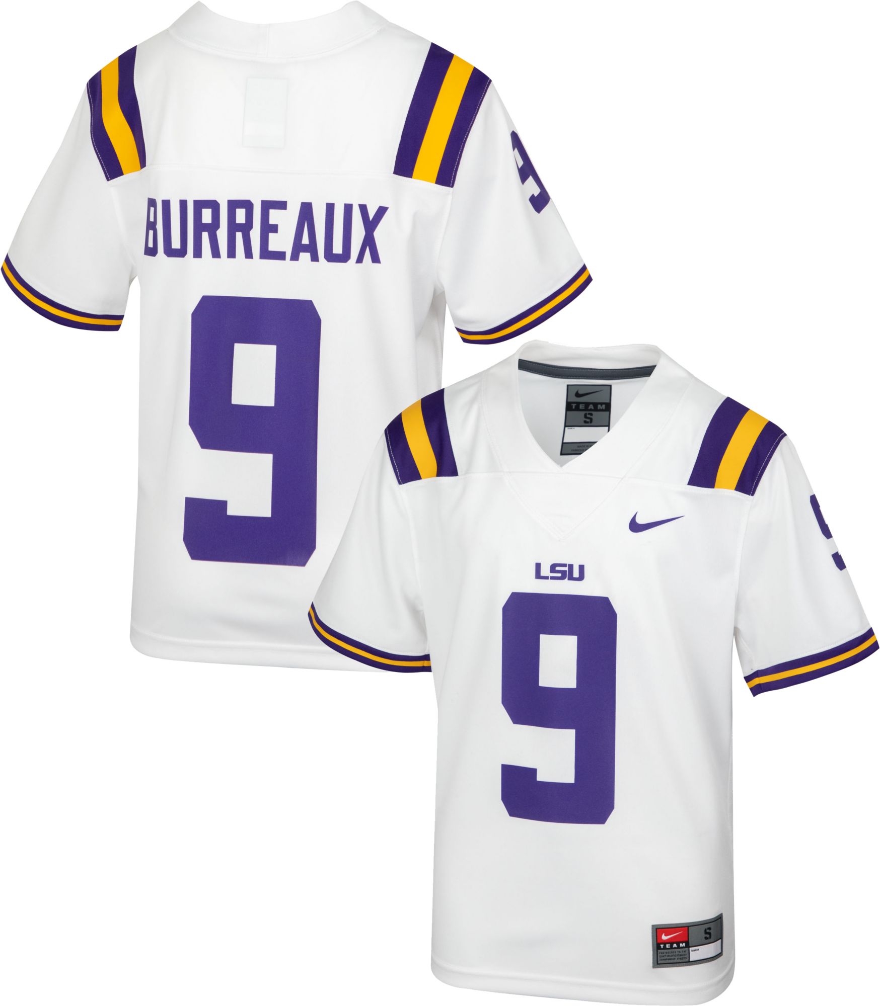 joe burreaux jersey lsu