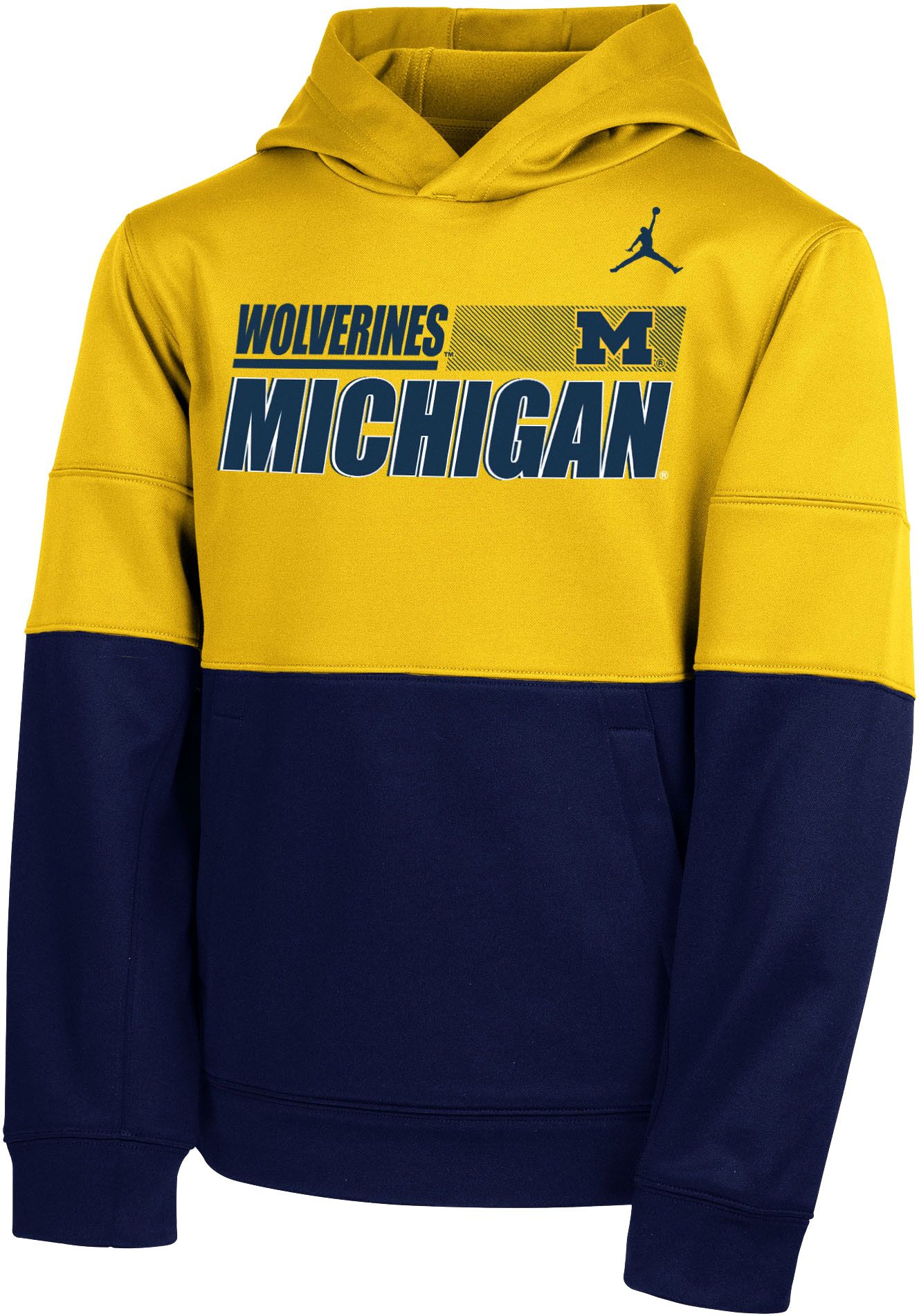maize michigan hoodie