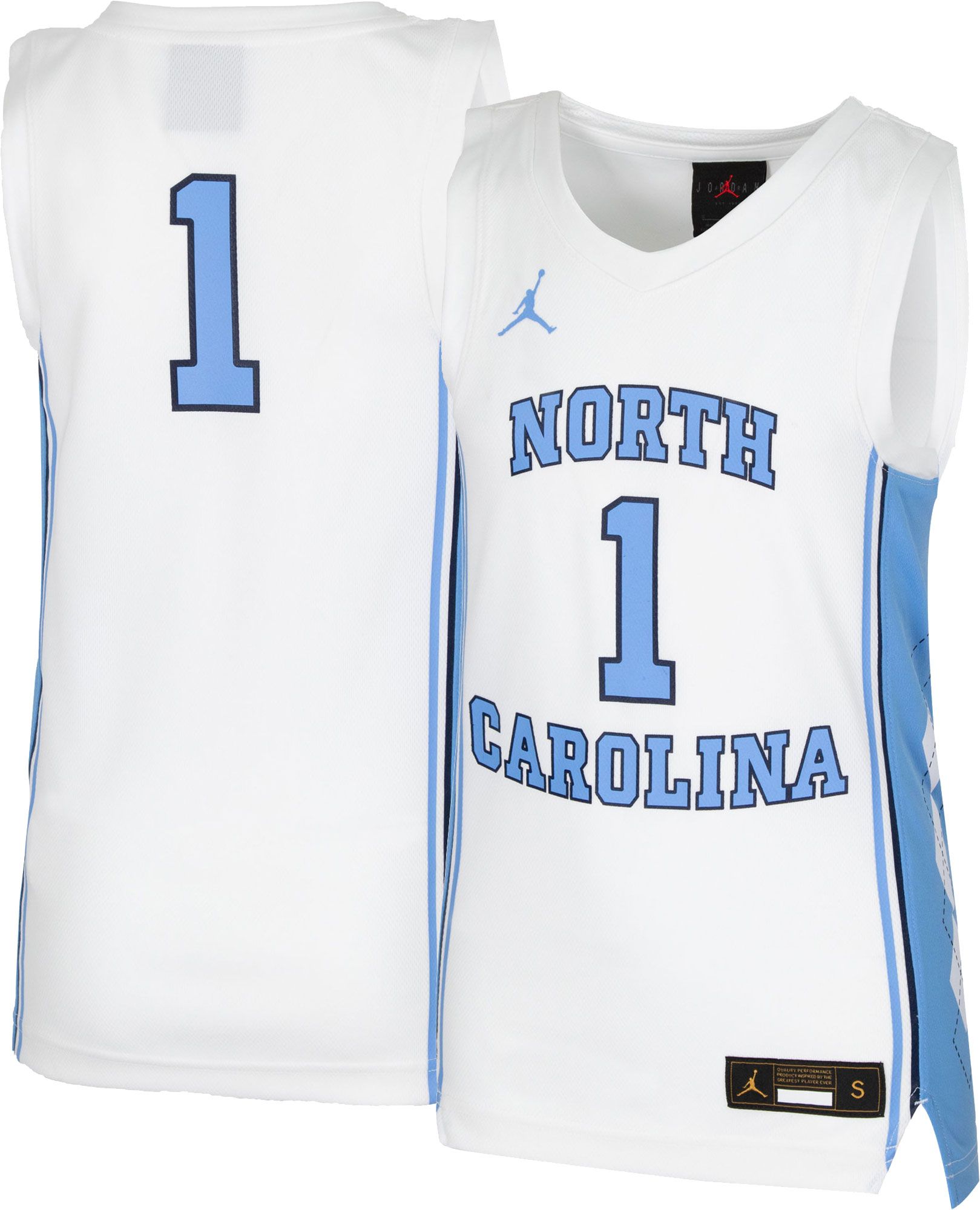white unc jersey