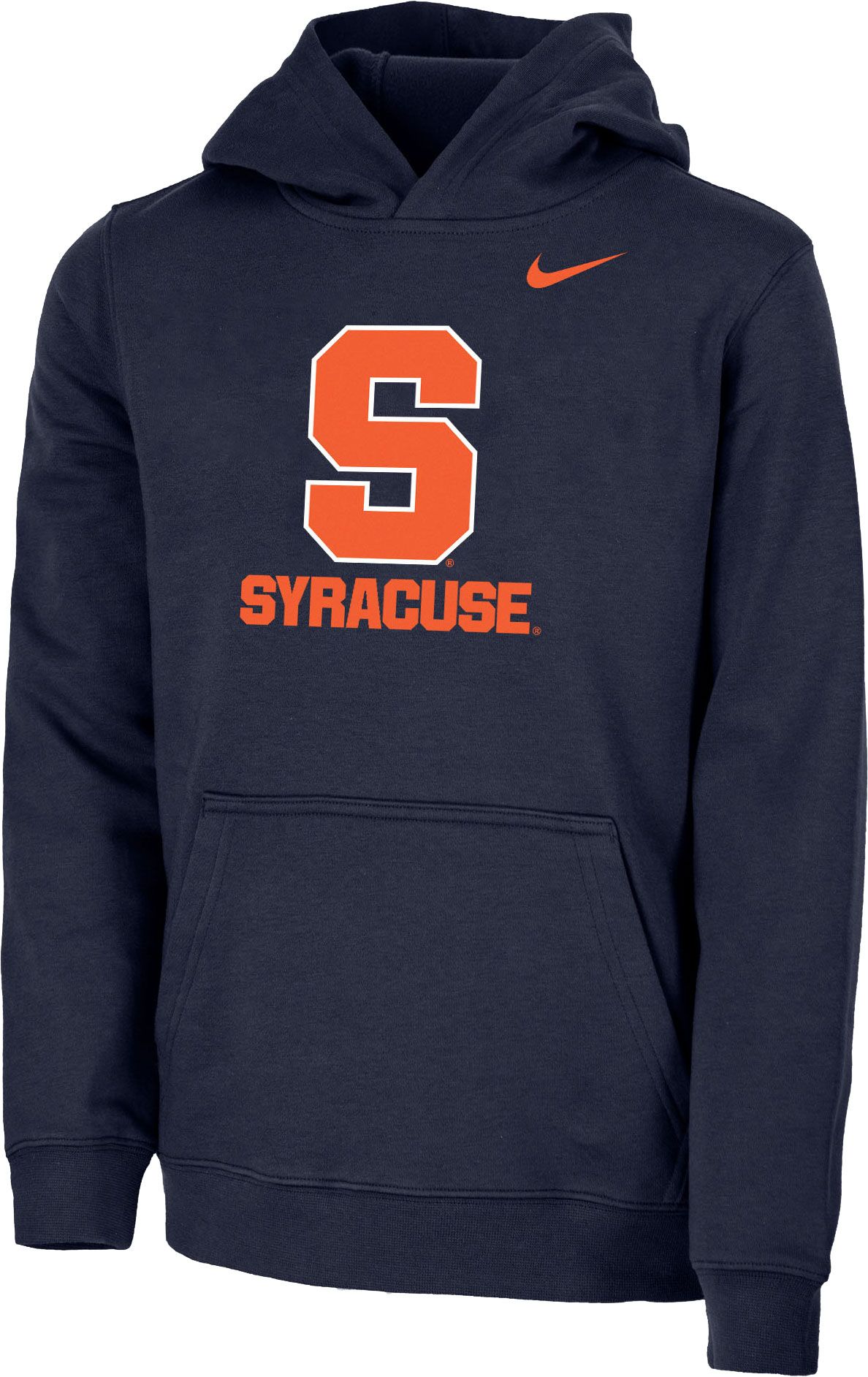 Nike Youth Syracuse Orange Blue Club Fleece Pullover Hoodie