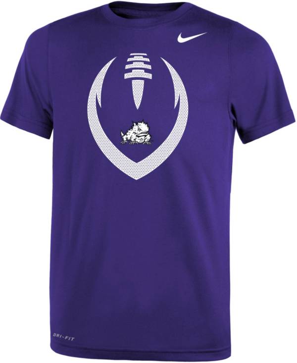 Nike Youth TCU Horned Frogs Purple Club Fleece Pullover Hoodie product image