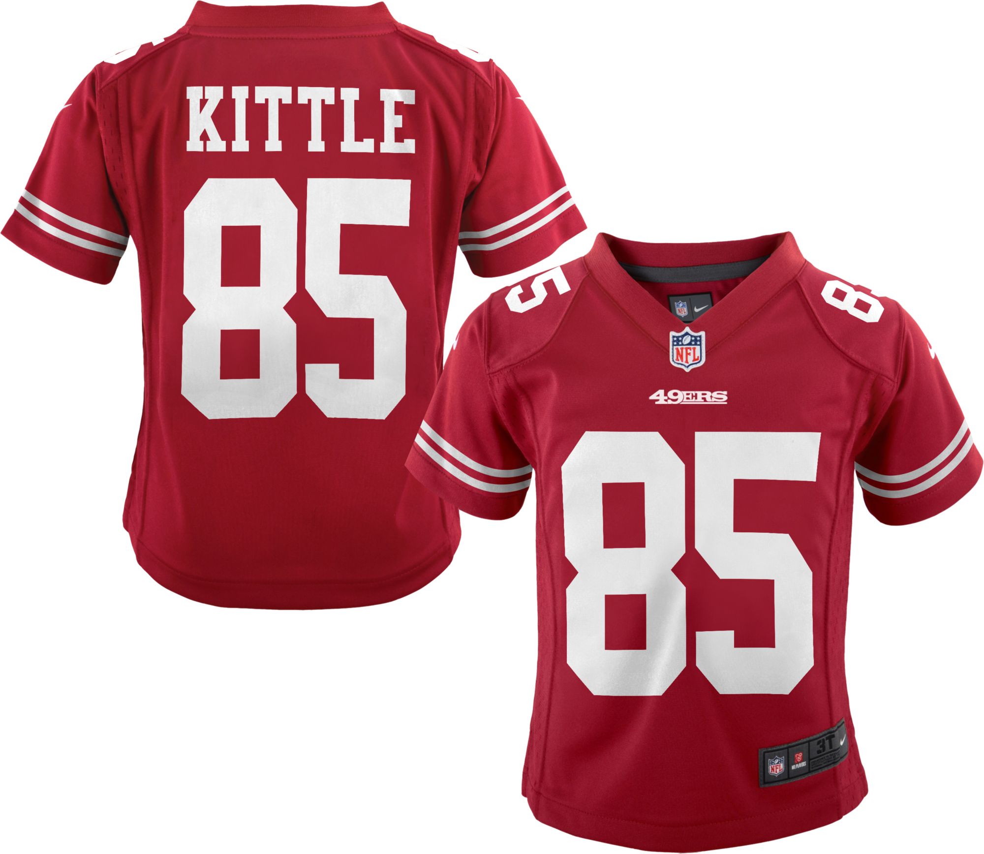 49ers 85 jersey