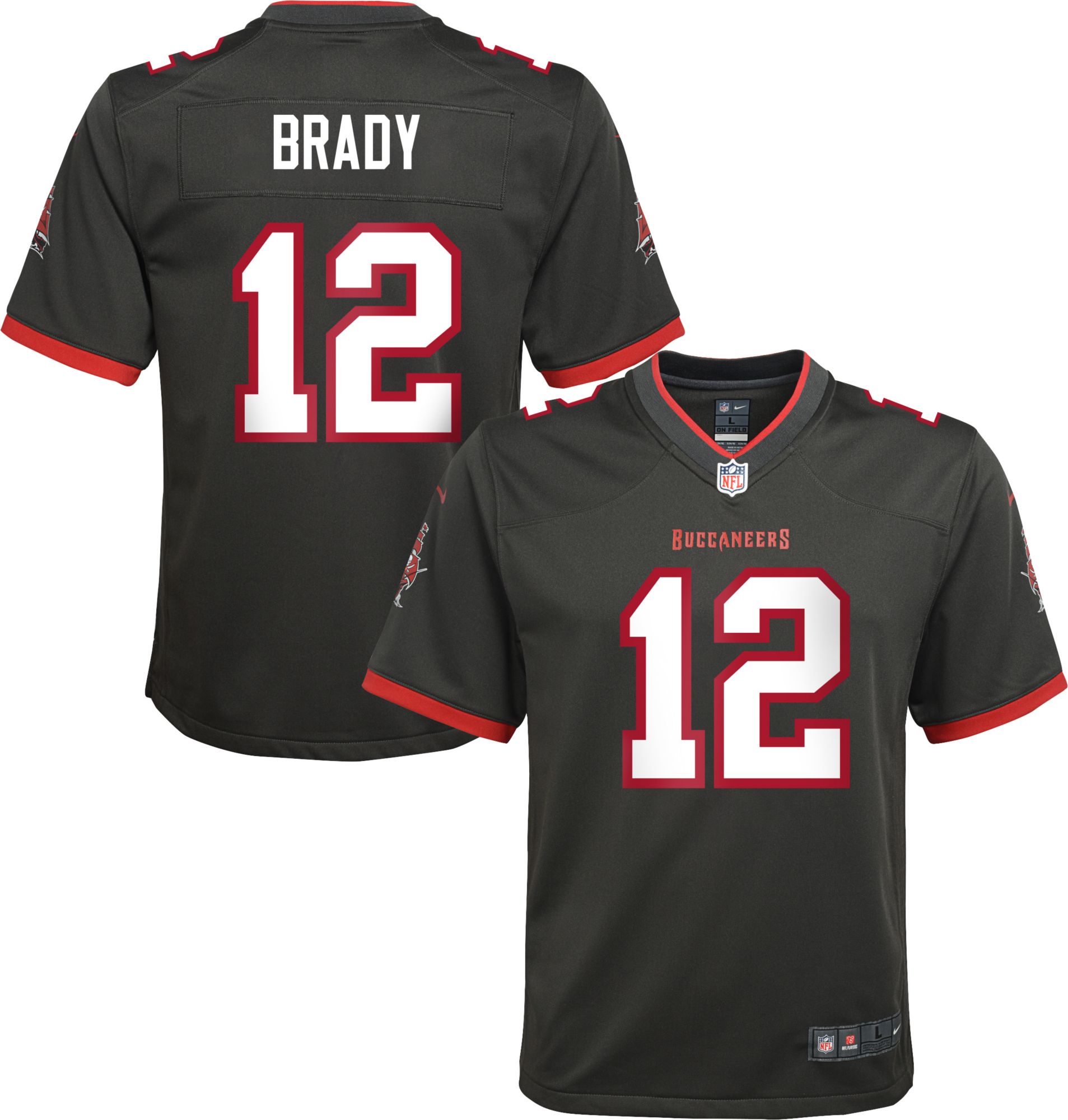 Tampa Bay Buccaneers Tom Brady Nike Kids Home Game Jersey – Heads and Tails