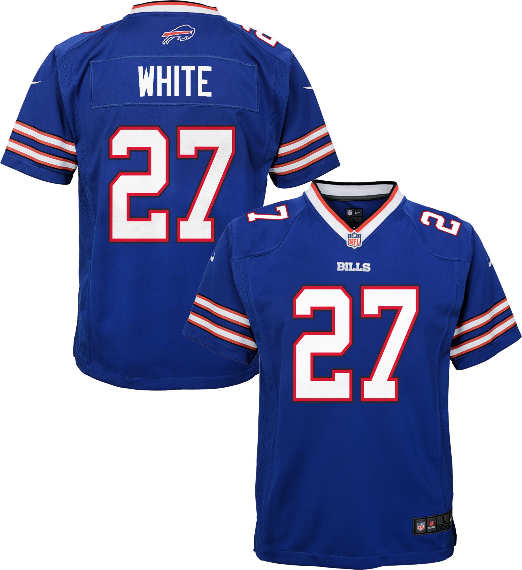 buffalo bills jersey white