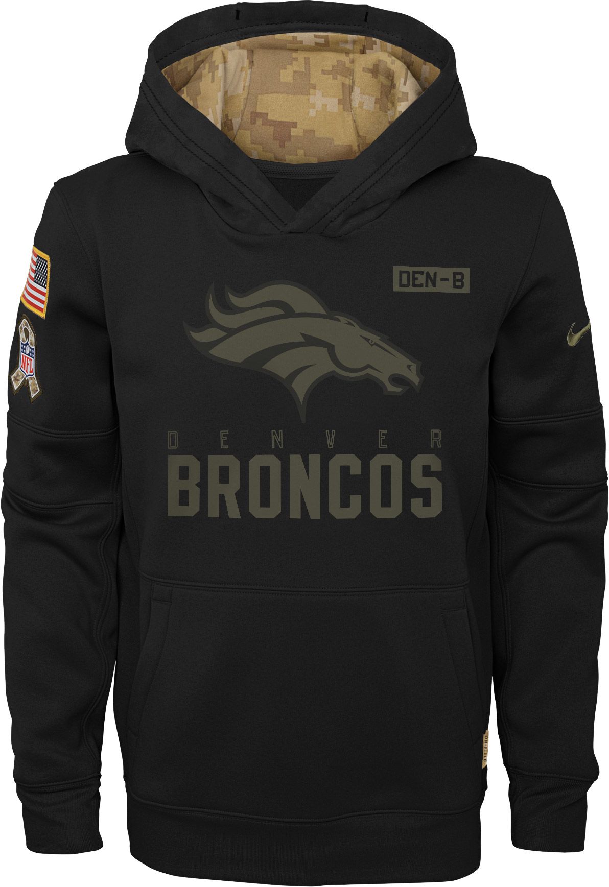 denver broncos salute to service hoodie