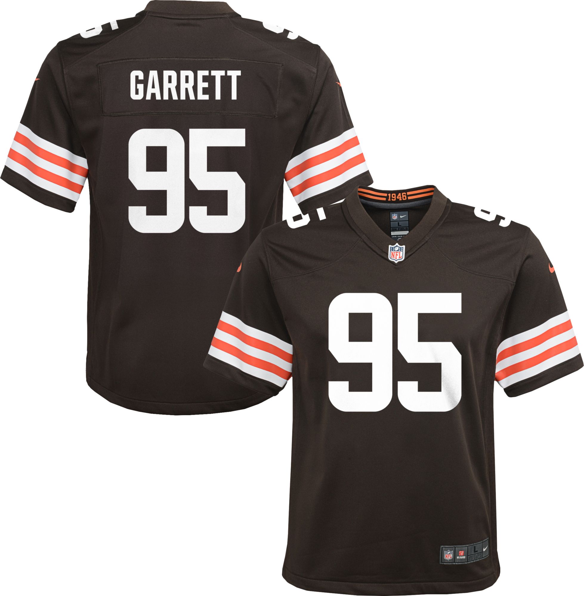 myles garrett youth jersey