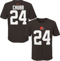 Nike Youth Cleveland Browns Nick Chubb #24 Orange T-Shirt