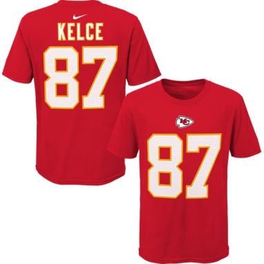 sorry, NFL Team Apparel Youth Kansas City Chiefs Travis Kelce #85 Red Player T-Shirt is currently out of stock