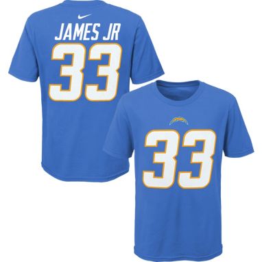 sorry, Nike Youth Los Angeles Chargers Derwin James Jr. #33 Blue Player T-Shirt is currently out of stock