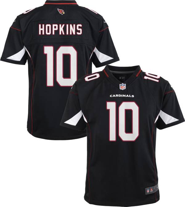 Nike Youth Arizona Cardinals DeAndre Hopkins #10 Black Game Jersey