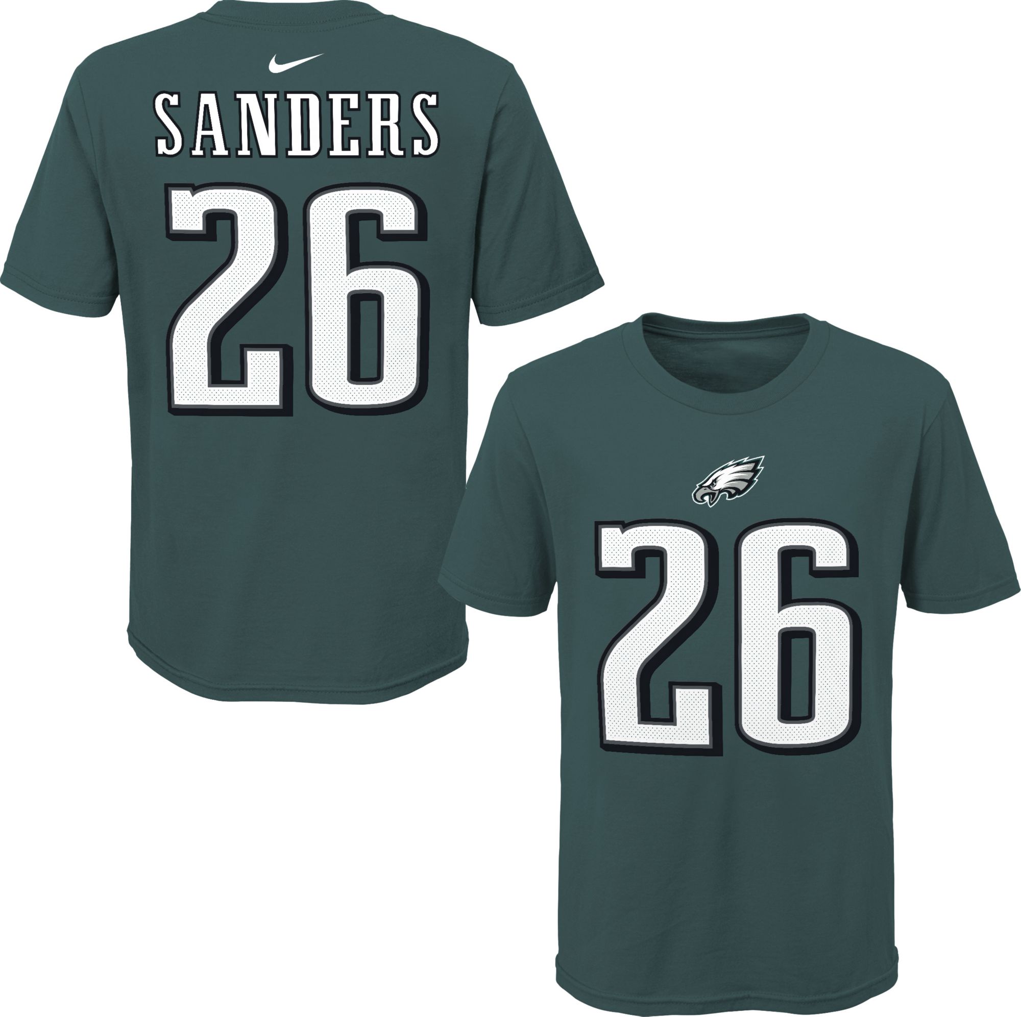 Miles Sanders Philadelphia Eagles Nike Women's Inverted Legend Jersey -  Silver