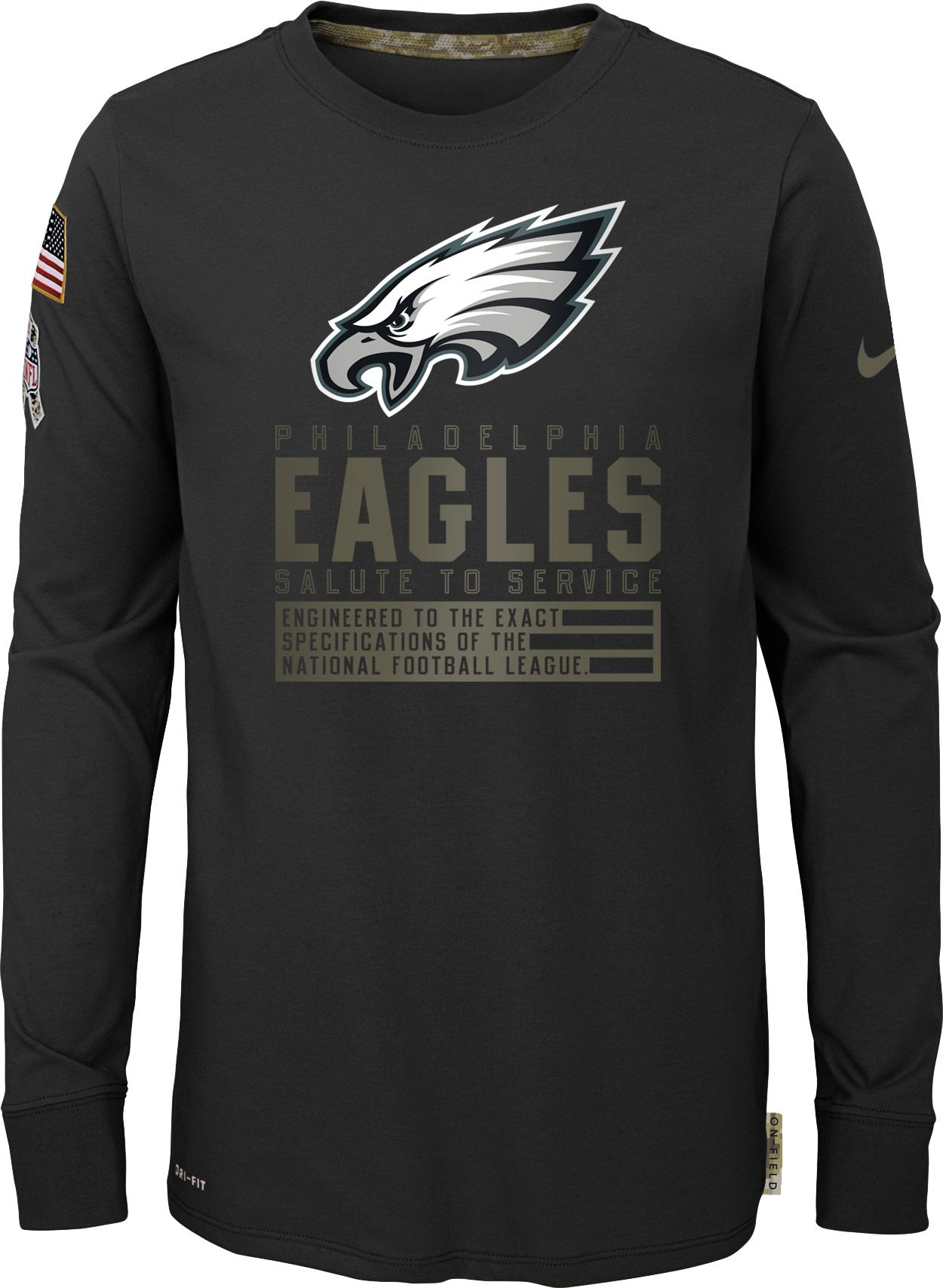 eagles salute to service shirt