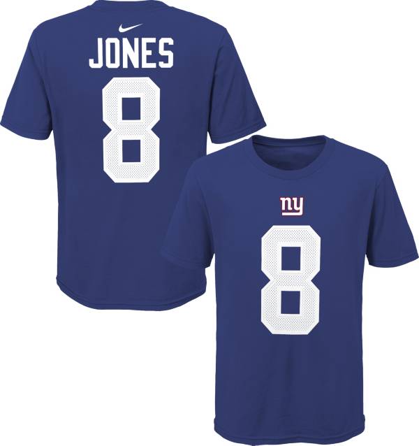 New York Giants Home Game Jersey Daniel Jones Mens