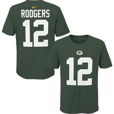 sorry, NFL Team Apparel Youth Green Bay Packers Aaron Rodgers #12 Green Player T-Shirt is currently out of stock