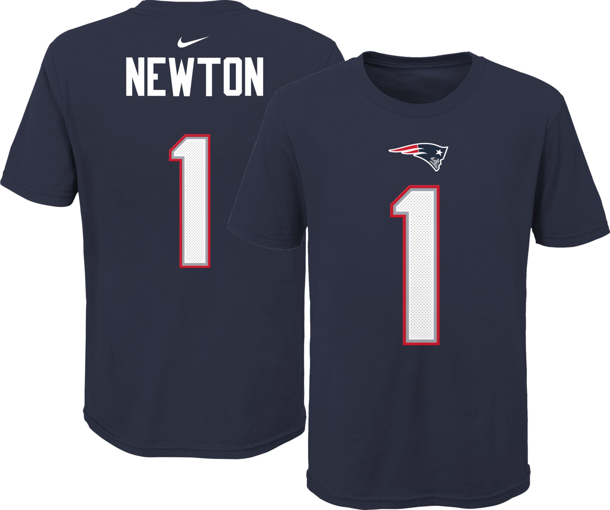 cam newton patriots logo shirt