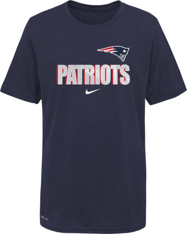 Nike Youth New England Patriots Navy Legend T-Shirt