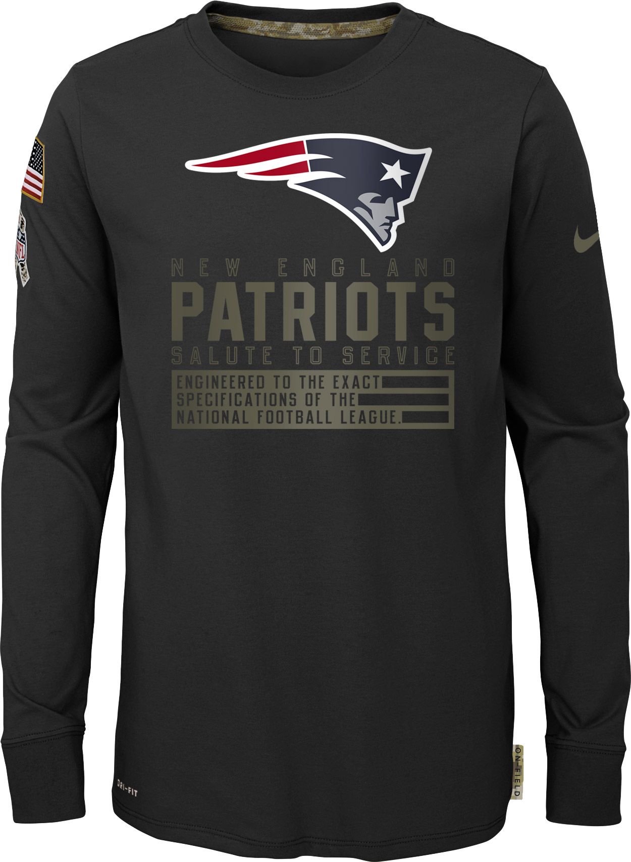 patriots salute to service t shirt