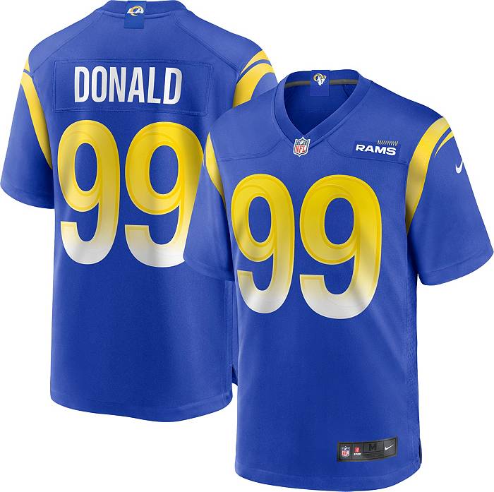 NFL Youth Jerseys LA Rams Aaron Donald #99 Royal - The Locker Room of Downey
