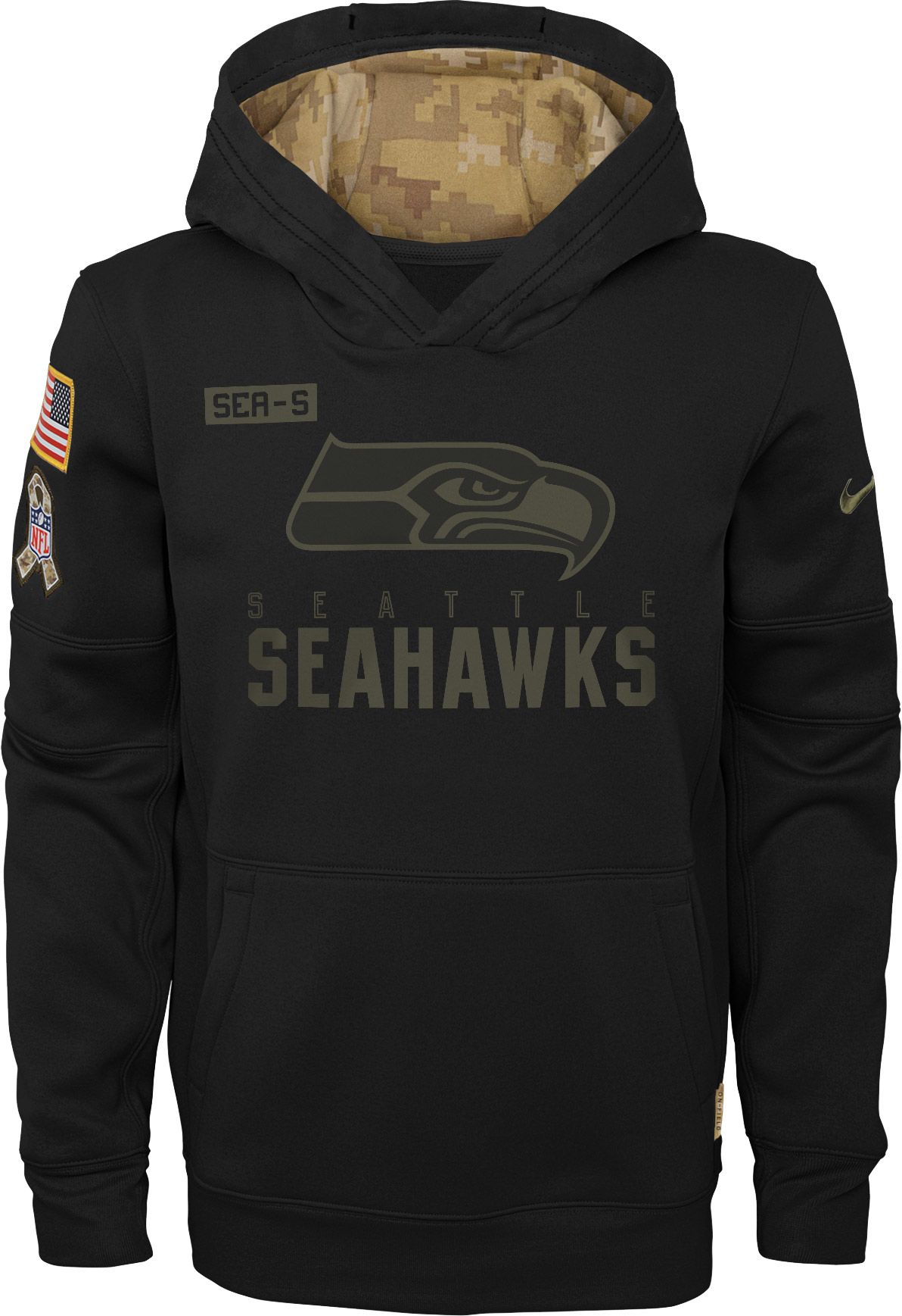 salute to service seahawks hoodie